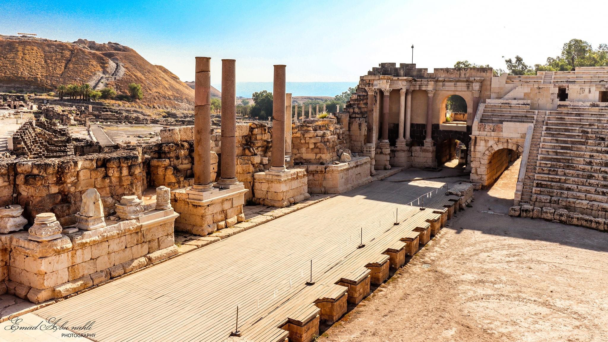صورة آثار بيسان القديمة