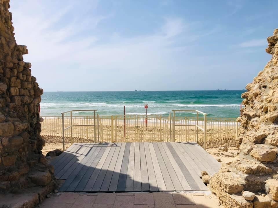 صورة قلعة البحر في اسدود 1